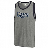 Tampa Bay Rays Distressed Team Tank Top - Ash,baseball caps,new era cap wholesale,wholesale hats